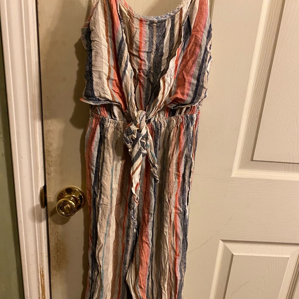 Color block striped romper - Picture 2 of 3